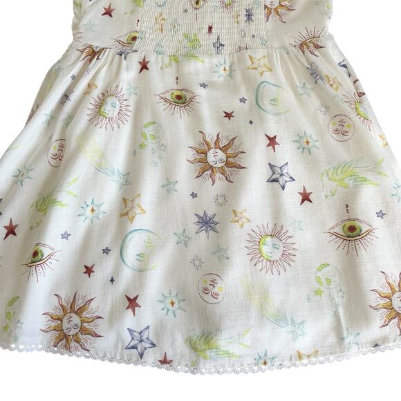 We’re All Pretty Girls In My Orbit Galaxy Print Mini Dress Women’s Size Large - Picture 12 of 12